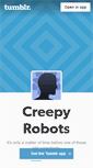 Mobile Screenshot of creepyrobots.tumblr.com