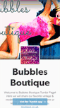 Mobile Screenshot of bubbleslingerie.tumblr.com