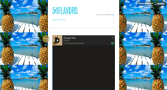 Desktop Screenshot of 54flavors.tumblr.com