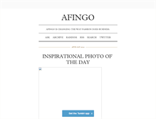 Tablet Screenshot of afingo.tumblr.com
