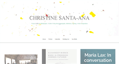 Desktop Screenshot of christinesantaana.tumblr.com