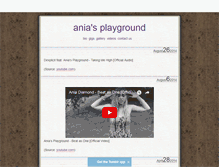 Tablet Screenshot of aniasplayground.tumblr.com