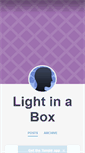 Mobile Screenshot of lightinabox.tumblr.com