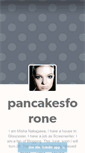 Mobile Screenshot of pancakesforone.tumblr.com