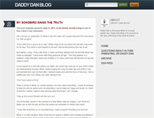 Tablet Screenshot of daddydanblog.tumblr.com