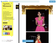 Tablet Screenshot of luvvmoment.tumblr.com