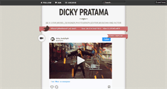 Desktop Screenshot of dickypratama.tumblr.com