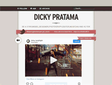 Tablet Screenshot of dickypratama.tumblr.com