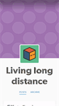 Mobile Screenshot of livinglongdistance.tumblr.com