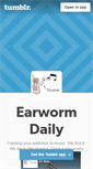 Mobile Screenshot of earwormdaily.tumblr.com