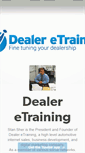 Mobile Screenshot of dealeretraining.tumblr.com