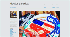 Desktop Screenshot of doctorparadox.tumblr.com