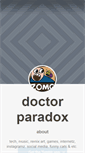 Mobile Screenshot of doctorparadox.tumblr.com