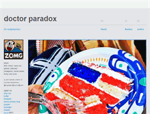 Tablet Screenshot of doctorparadox.tumblr.com