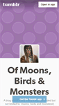 Mobile Screenshot of ofmoonsbirdsnmonsters.tumblr.com