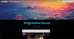 Desktop Screenshot of progressivehouse.tumblr.com