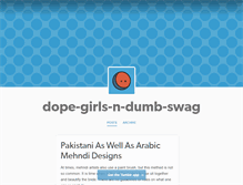 Tablet Screenshot of dope-girls-n-dumb-swag.tumblr.com