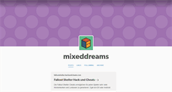 Desktop Screenshot of mixeddreams.tumblr.com