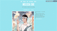 Desktop Screenshot of melissasueart.tumblr.com