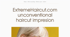 Desktop Screenshot of extremehaircut.tumblr.com