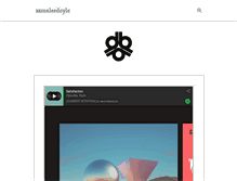 Tablet Screenshot of aaronleedoyle.tumblr.com