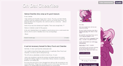 Desktop Screenshot of ohdatcheerilee.tumblr.com