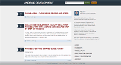 Desktop Screenshot of android-dev.tumblr.com