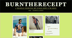 Desktop Screenshot of burnthereceipt.tumblr.com