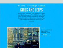 Tablet Screenshot of girlsandjeeps.tumblr.com