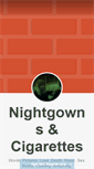 Mobile Screenshot of nightgownsandcigarettes.tumblr.com