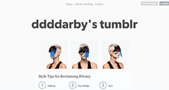 Desktop Screenshot of ddddarby.tumblr.com