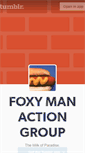 Mobile Screenshot of foxymanactiongroup.tumblr.com