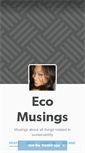 Mobile Screenshot of eco-musings.tumblr.com