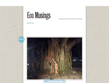 Tablet Screenshot of eco-musings.tumblr.com