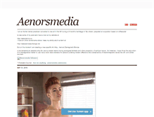 Tablet Screenshot of aenorsmedia.tumblr.com