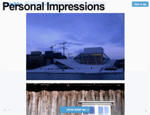 Tablet Screenshot of personalimpressions.tumblr.com