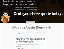 Tablet Screenshot of movingagainau.tumblr.com