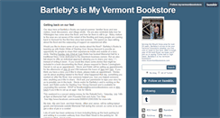 Desktop Screenshot of myvermontbookstore.tumblr.com