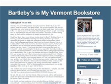 Tablet Screenshot of myvermontbookstore.tumblr.com