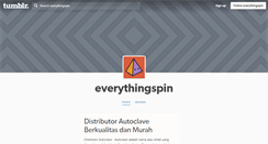 Desktop Screenshot of everythingspin.tumblr.com