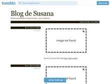 Tablet Screenshot of elblogdesusana.tumblr.com