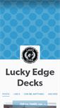 Mobile Screenshot of luckyedgedecks.tumblr.com