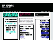 Tablet Screenshot of hip-hoplyrics.tumblr.com