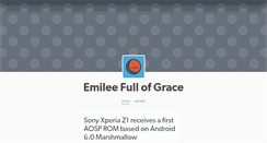 Desktop Screenshot of emileefullofgrace.tumblr.com