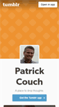 Mobile Screenshot of patrickcouch.tumblr.com