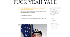 Desktop Screenshot of fuckyeahyale.tumblr.com