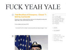 Tablet Screenshot of fuckyeahyale.tumblr.com
