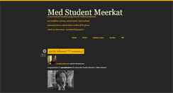 Desktop Screenshot of medstudentmeerkat.tumblr.com