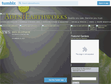 Tablet Screenshot of adenearthworks.tumblr.com