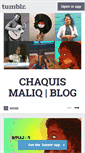 Mobile Screenshot of chaquismaliq.tumblr.com